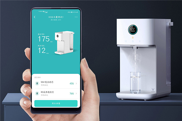 云米泉先净饮机x2评测:1秒热鲜直饮 净化加热一体-169it